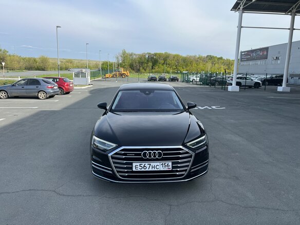 2019 Audi A8 Long 55 TFSI IV (D5), чёрный, 4750000 рублей - вид 6