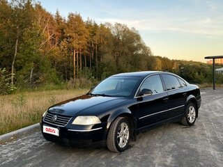 2004 Volkswagen Passat B5 Рестайлинг, чёрный, 470000 рублей, вид 2