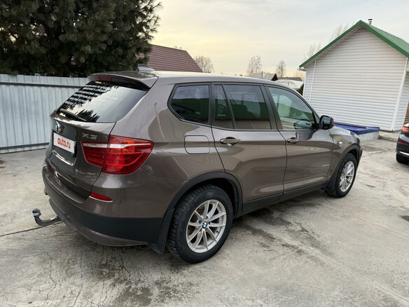 2012 BMW X3 20d xDrive II (F25), коричневый, 1800000 рублей - вид 4