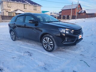 2019 Lada (ВАЗ) Vesta SW Cross I, чёрный, 1150000 рублей, вид 3