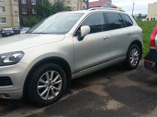 2012 Volkswagen Touareg II, бежевый, 1500000 рублей, вид 1