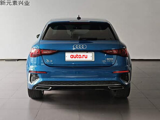 2022 Audi A3 Sportback 35 TFSI IV (8Y), голубой, 1576000 рублей, вид 5