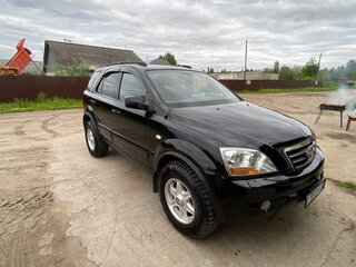 2008 Kia Sorento I Рестайлинг, чёрный, 950000 рублей, вид 4
