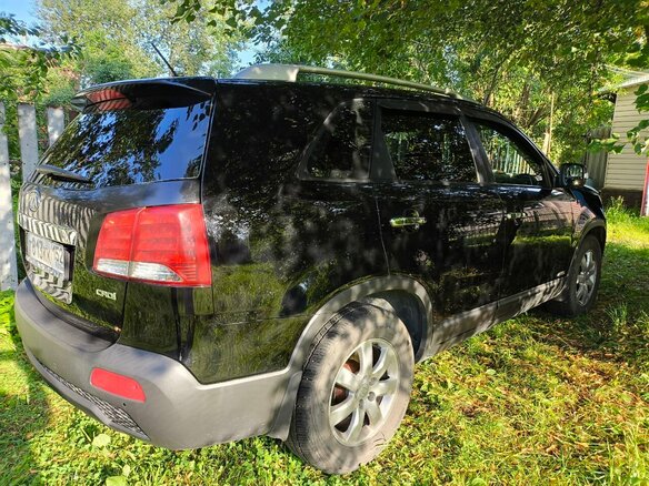 2010 Kia Sorento II, чёрный, 1550000 рублей - вид 1