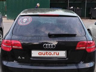 2008 Audi A3 II (8P) Рестайлинг 2, чёрный, 1000000 рублей, вид 4