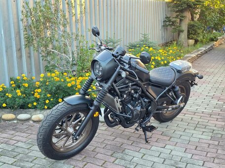 2025 Honda Rebel 500, чёрный, 1150000 рублей, вид 4