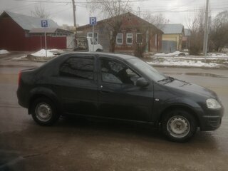 2010 Renault Logan I Рестайлинг, серый, 400000 рублей, вид 5