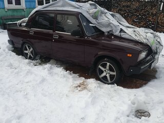 2008 Lada (ВАЗ) 2105, красный, 500000 рублей, вид 1