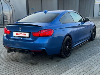 2014 BMW 4 серии 435i xDrive F32/F33/F36, синий, 2700000 рублей, вид 2