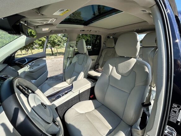 2018 Volvo XC90 II, синий, 3169111 рублей - вид 15