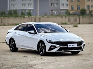 2023 Hyundai Elantra N Line VII (CN7) Рестайлинг, белый, 1510000 рублей, вид 3