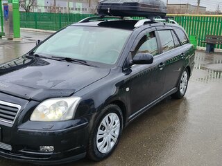 2004 Toyota Avensis II, чёрный, 740000 рублей, вид 1