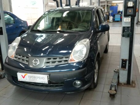 2007 Nissan Note I, синий, 627000 рублей, вид 1
