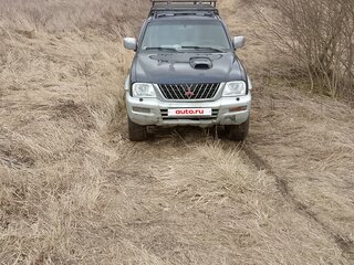 2003 Mitsubishi L200 III, синий, 450000 рублей, вид 3