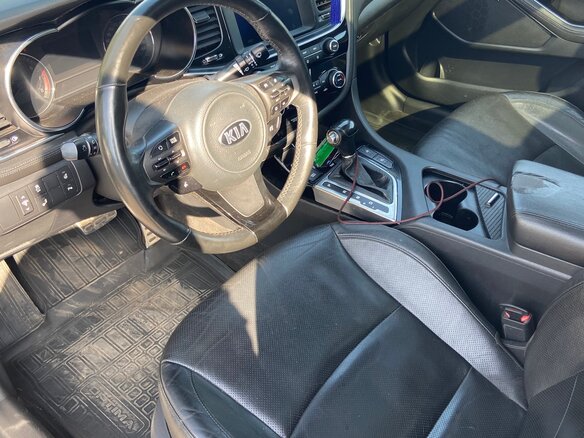 2013 Kia Optima III Рестайлинг, серый, 1530000 рублей - вид 15