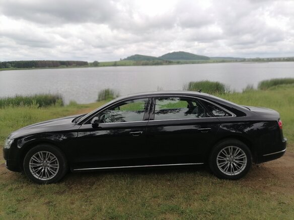 2015 Audi A8 Long III (D4) Рестайлинг, чёрный, 3750000 рублей - вид 8
