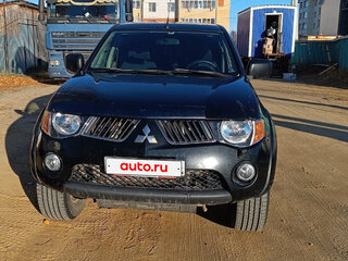 2008 Mitsubishi L200 IV, чёрный, 1200000 рублей, вид 1