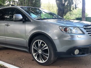 2008 Subaru Tribeca I Рестайлинг, серебристый, 1450000 рублей, вид 2