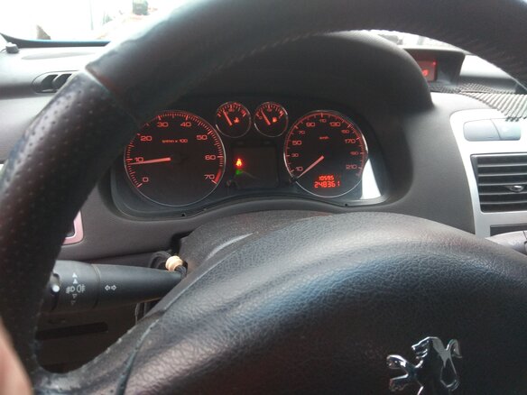 2006 Peugeot 307 I Рестайлинг, синий - вид 3