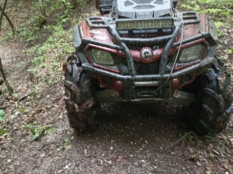 2008 BRP Can-Am Outlander 800, красный, 750000 рублей, вид 2