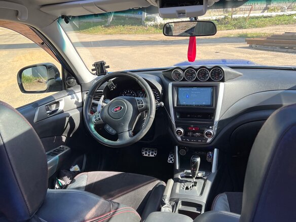 2012 Subaru Forester tS III Рестайлинг, синий, 2250000 рублей - вид 11