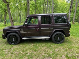 2009 Mercedes-Benz G-Класс AMG 55 AMG I (W463) Рестайлинг, пурпурный, 4150000 рублей, вид 3
