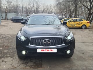 2012 Infiniti FX37 II (S51) Рестайлинг, чёрный, 1900000 рублей, вид 1