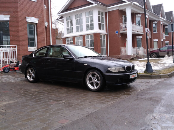 2003 BMW 3 серии 325i IV (E46) Рестайлинг, чёрный - вид 3