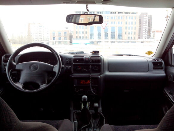 1998 Opel Frontera B, зелёный - вид 3