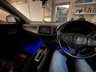 2019 Honda Vezel I Рестайлинг, зелёный, 2150000 рублей, вид 4