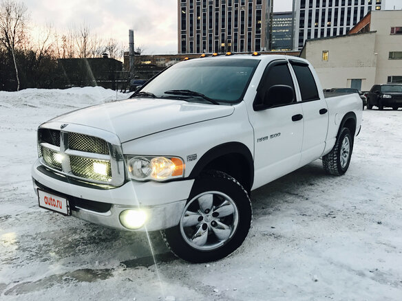 2004 Dodge RAM III (DR/DH), белый - вид 1