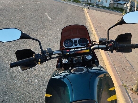 1997 Suzuki DR 800 Big, зелёный - вид 8