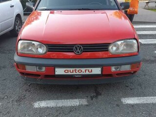 1996 Volkswagen Golf III, красный, 400000 рублей, вид 2