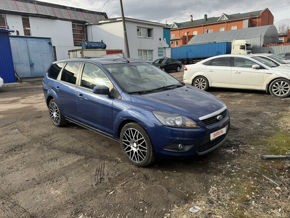 2008 Ford Focus II Рестайлинг, синий, 425000 рублей