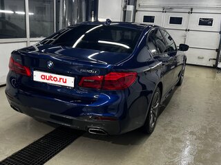 2018 BMW 5 серии 520d xDrive VII (G30/G31/G38), синий, 3750000 рублей, вид 5