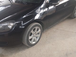 2012 Volkswagen Golf VI, чёрный, 1000100 рублей, вид 1