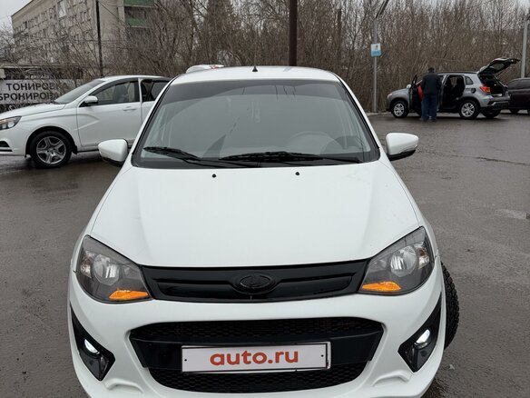 2018 Lada (ВАЗ) Kalina Sport II, белый, 820000 рублей - вид 3