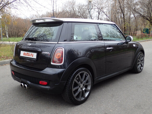 2008 Mini Hatch Cooper S II (R56), чёрный - вид 3