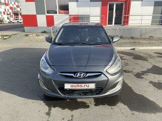 2012 Hyundai Solaris I, чёрный, 510000 рублей, вид 1