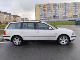 2000 Volkswagen Passat B5, белый, 390000 рублей, вид 4
