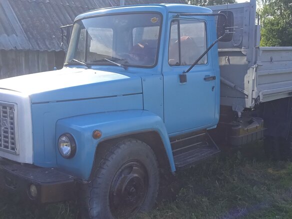 1993 ГАЗ 3307, голубой, 450000 рублей - вид 2