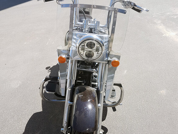 2008 Harley-Davidson Fat Boy, чёрный - вид 3