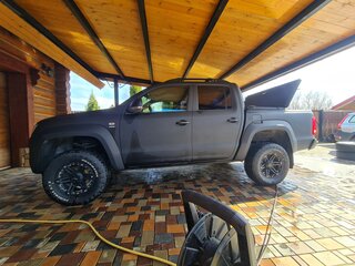 2013 Volkswagen Amarok Double Cab part-time I, чёрный, 2500000 рублей, вид 2