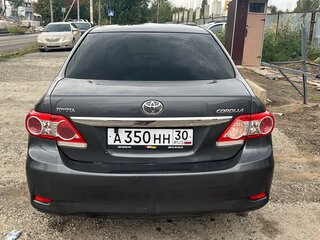 2010 Toyota Corolla X (E140, E150) Рестайлинг, серый, 1050000 рублей, вид 3