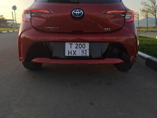 2018 Toyota Corolla XII (E210), красный, 2300000 рублей, вид 3