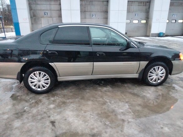 2000 Subaru Outback II, чёрный, 450000 рублей - вид 2