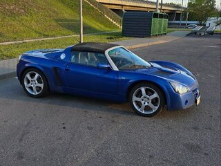 2002 Opel Speedster, синий, 3000000 рублей, вид 3