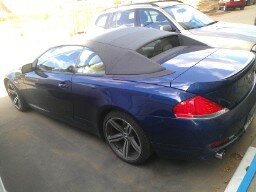 2004 BMW 6 серии 645i II (E63/E64), синий - вид 4