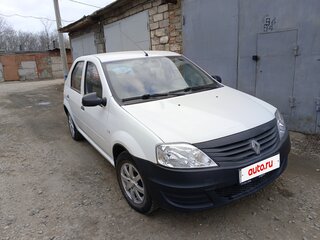 2013 Renault Logan I Рестайлинг, белый, 410000 рублей, вид 2