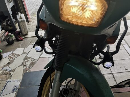 1992 Honda Transalp 400, зелёный, 250000 рублей, вид 4